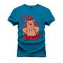 Imagem de Camiseta Premium Estampada Algodão 30.1  Urso Pose Style