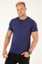 Imagem de Camiseta Premium - Henley Marinho