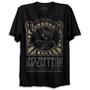 Imagem de Camiseta Preta Banda Led Zeppelin Madison Square Garden Bomber Rock