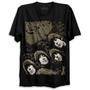 Imagem de Camiseta Preta Banda The Beatles Rubber Soul Bomber Rock