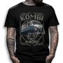 Imagem de Camiseta Preta Custom Kombi VW Old School No Remorse