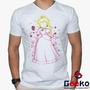 Imagem de Camiseta Princesa Peach 100% Algodão Super Mario Bros Geeko