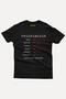 Imagem de Camiseta Programador Status Bar Life By Nerd Chic Software