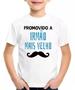 Imagem de Camiseta promovido a irmão mais velho bigode blusa presente