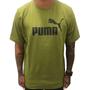 Imagem de Camiseta Puma ESS+ 2Col Logo Masculino - Verde