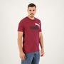 Imagem de Camiseta Puma ESS+ 2Col Logo Vinho