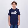 Imagem de Camiseta Puma ESS Logo B Juvenil Marinho