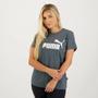 Imagem de Camiseta Puma ESS Logo Feminina Azul