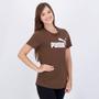 Imagem de Camiseta Puma ESS Logo Tee Feminina Marrom