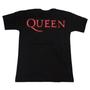 Imagem de Camiseta Queen Preta Banda de Rock Freddy Mercury Plus Size G1 G2 Extra G EPI095 BRC