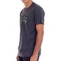 Imagem de Camiseta Quiksilver Camo Masculina Cinza Escuro