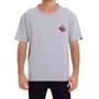 Imagem de Camiseta Quiksilver Chain Fire Masculina Cinza Mescla