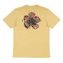 Imagem de Camiseta Quiksilver Hibiscus Pop SM25 Masculina Mostarda
