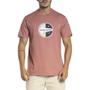 Imagem de Camiseta Quiksilver Jungle Drum Leaves WT23 Vermelho Escuro