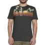 Imagem de Camiseta Quiksilver Ocean View SM25 Masculina Cinza Escuro