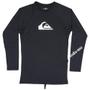 Imagem de Camiseta Quiksilver Surf Manga Longa All Times SM24 Preto