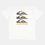 Imagem de Camiseta Quiksilver Vertical Logos SM25 Plus Size Snow White