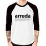 Imagem de Camiseta Raglan arreda Manga 3/4 - Foca na Moda