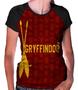 Imagem de Camiseta Raglan Baby Look Harry Potter Gryffindor Ref:399