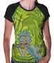 Imagem de Camiseta Raglan Baby Look Rick And Morty Rick Sanchez Ref677