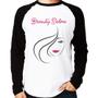 Imagem de Camiseta Raglan Beauty Salon Manga Longa - Foca na Moda