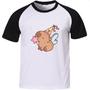 Imagem de Camiseta Raglan Capivara Fada