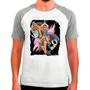 Imagem de Camiseta raglan desenho he-man cinza branca masculina14