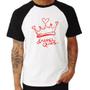 Imagem de Camiseta Raglan Drama Queen - Foca na Moda