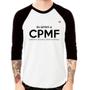 Imagem de Camiseta Raglan Eu apoio a CPMF Manga 3/4 - Foca na Moda