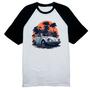 Imagem de Camiseta Raglan Fusca Branco Sunset