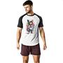 Imagem de Camiseta Raglan Gato Splash Grafite