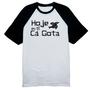 Imagem de Camiseta Raglan Hoje eu to com a gota