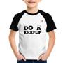 Imagem de Camiseta Raglan Infantil Do a Kickflip - Foca na Moda