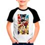 Imagem de Camiseta Raglan Infantil Dragon Ball Z Anime Desenho 11