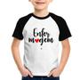Imagem de Camiseta Raglan Infantil Enfermagem por amor - Foca na Moda
