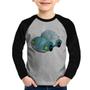 Imagem de Camiseta Raglan Infantil Fusca Besouro Manga Longa - Foca na Moda