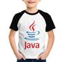 Imagem de Camiseta Raglan Infantil Java Café - Foca na Moda