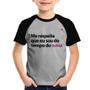 Imagem de Camiseta Raglan Infantil Me respeita que eu sou do tempo do orkut - Foca na Moda