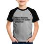 Imagem de Camiseta Raglan Infantil Nem discuto, estou em outro patamar - Foca na Moda