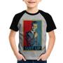 Imagem de Camiseta Raglan Infantil Suit Up Barney Stinson - Foca na Moda