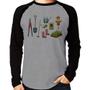 Imagem de Camiseta Raglan Jardinagem Paisagista Manga Longa - Foca na Moda