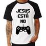 Imagem de Camiseta Raglan Jesus está no controle - Foca na Moda