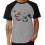 Imagem de Camiseta Raglan Kite Surf Freestyle - Foca na Moda