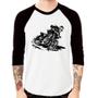 Imagem de Camiseta Raglan Motocross Manga 3/4 - Foca na Moda