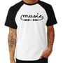 Imagem de Camiseta Raglan Music Plug - Foca na Moda