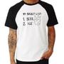 Imagem de Camiseta Raglan My bucket list - Foca na Moda