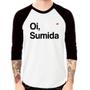 Imagem de Camiseta Raglan Oi sumida Manga 3/4 - Foca na Moda