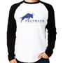 Imagem de Camiseta Raglan Polymath The Securities Token Platform Manga Longa - Foca na Moda