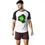 Imagem de Camiseta Raglan Portal dimensional com alienigena
