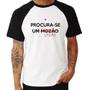 Imagem de Camiseta Raglan Procura-se um Litrão - Foca na Moda